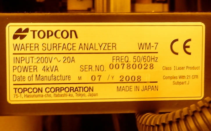 TOPCON WM-7S